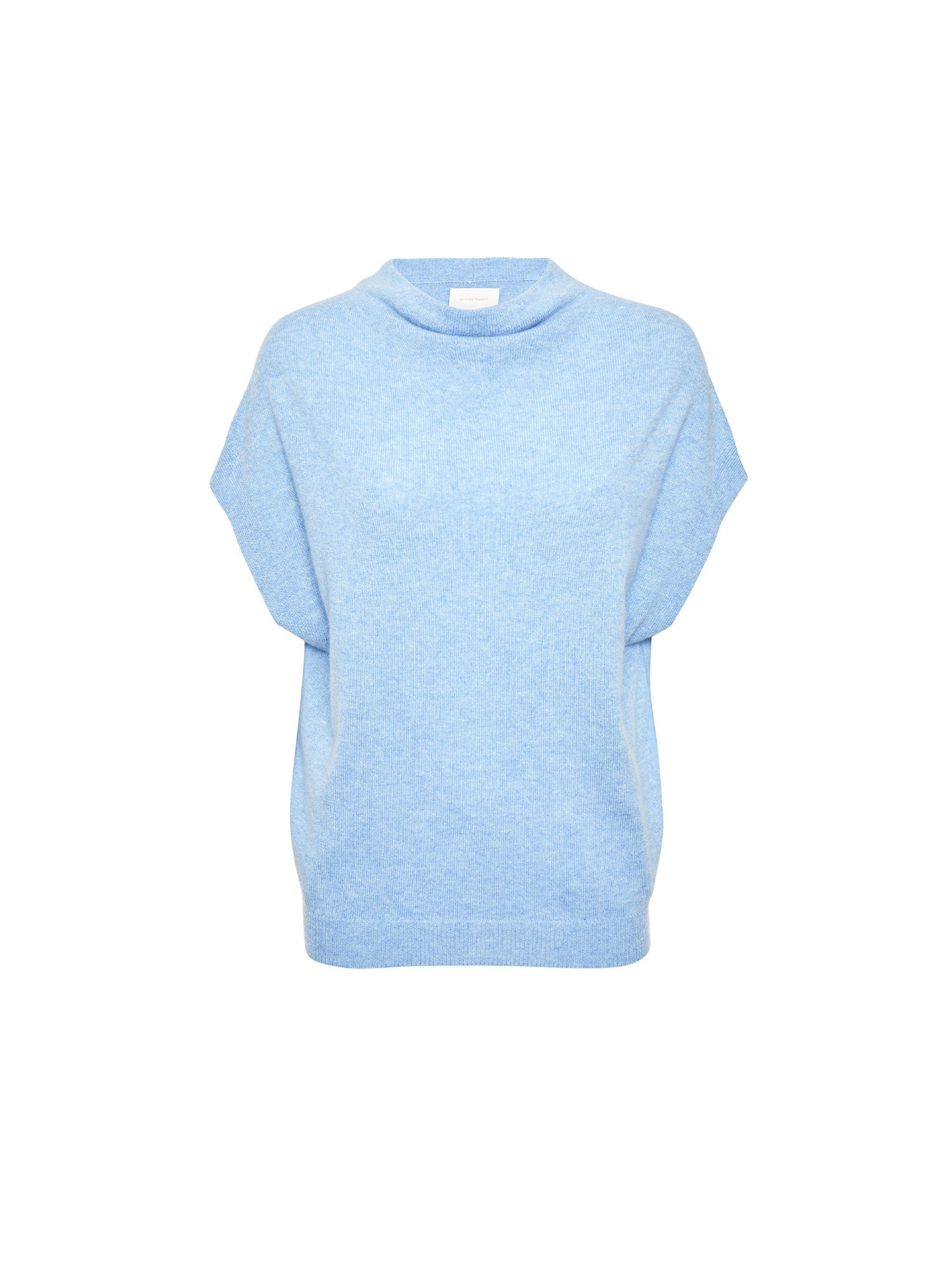 The Morten Funnel Neck Cashmere Top - 3