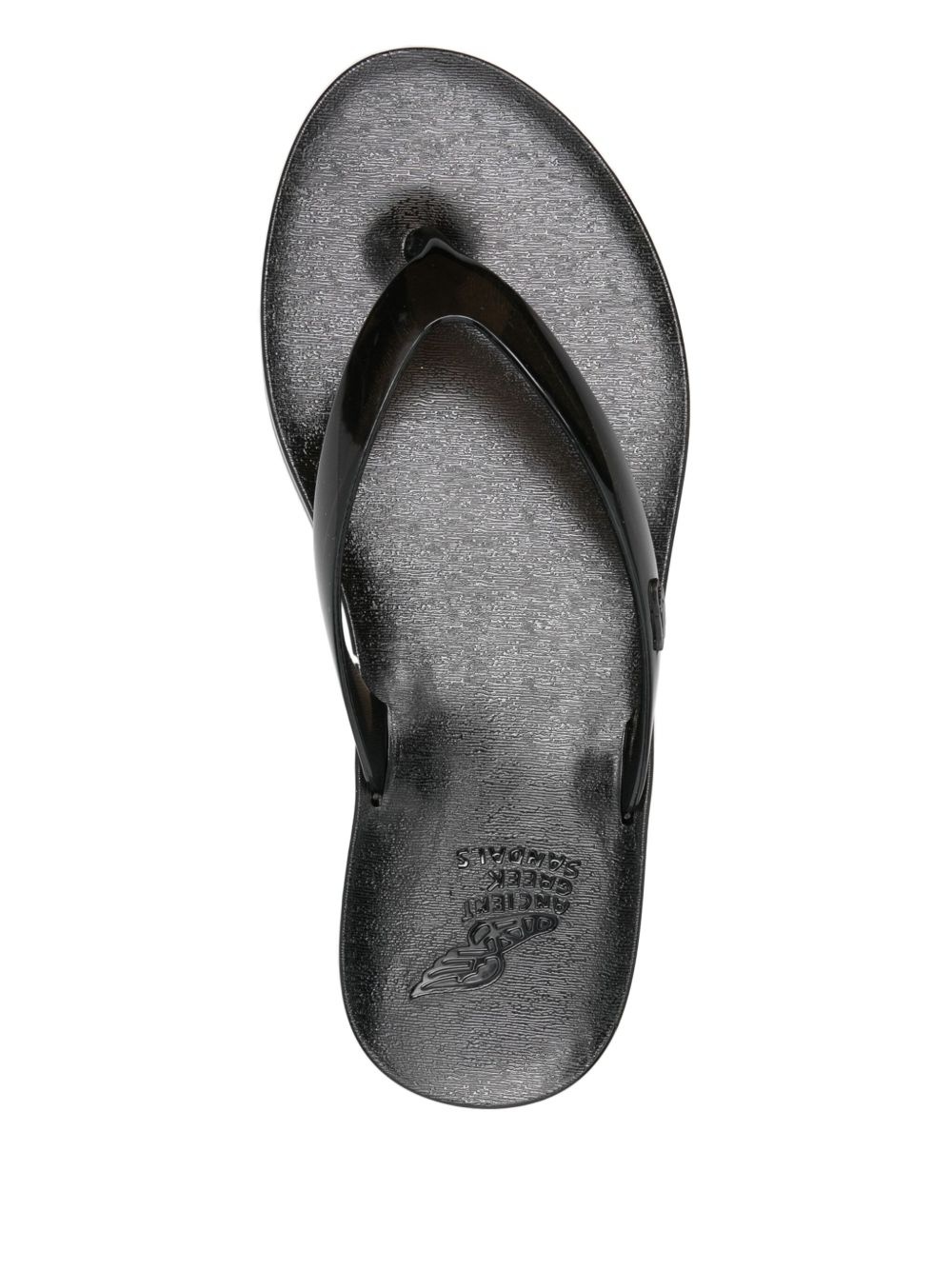 translucent-design flip flops - 4