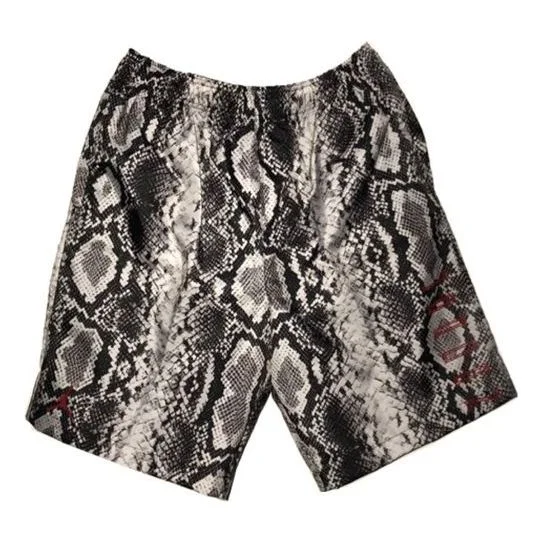 Air Jordan 11 Snakeskin Snake Skin Shorts For Men White CI0313-072 - 1