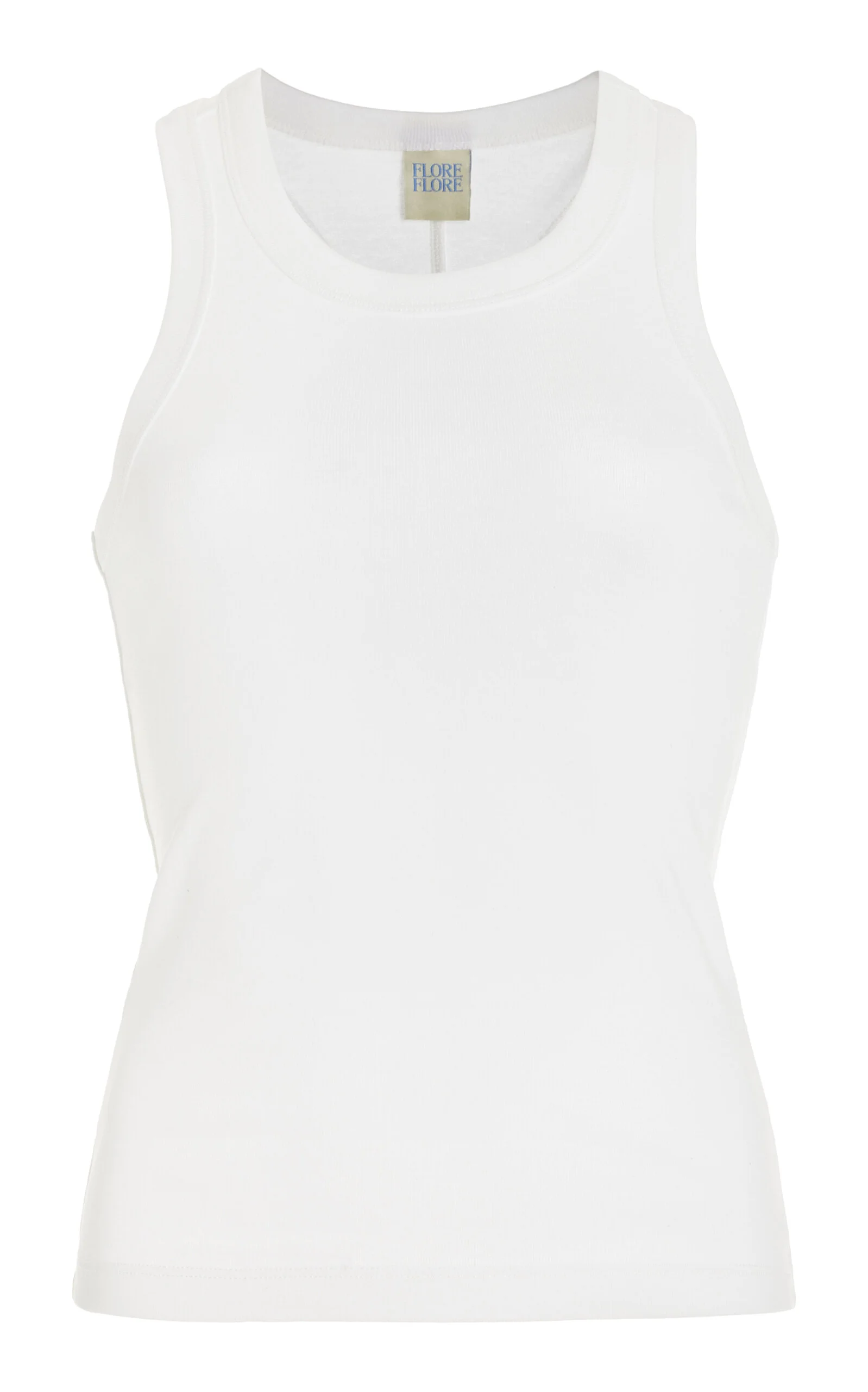 Hannah Organic Cotton Tank Top white - 1