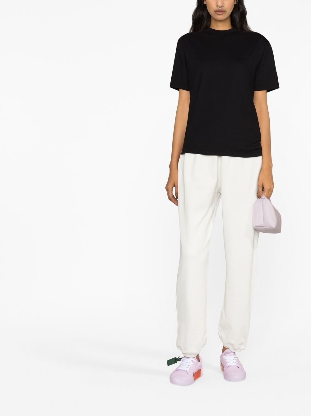 Diag-print T-shirt - 3