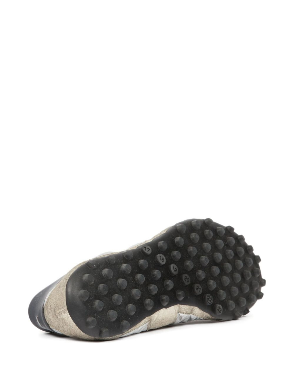 Metallic low-top sneakers - 4