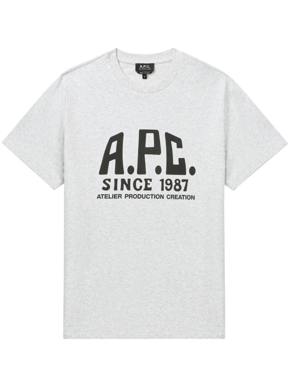 logo-print T-shirt - 1