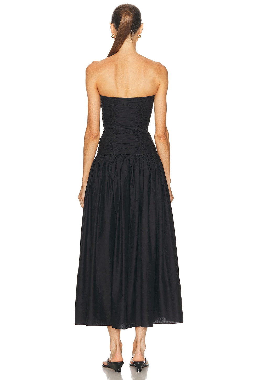 Strapless Drop Waist Dress - 3