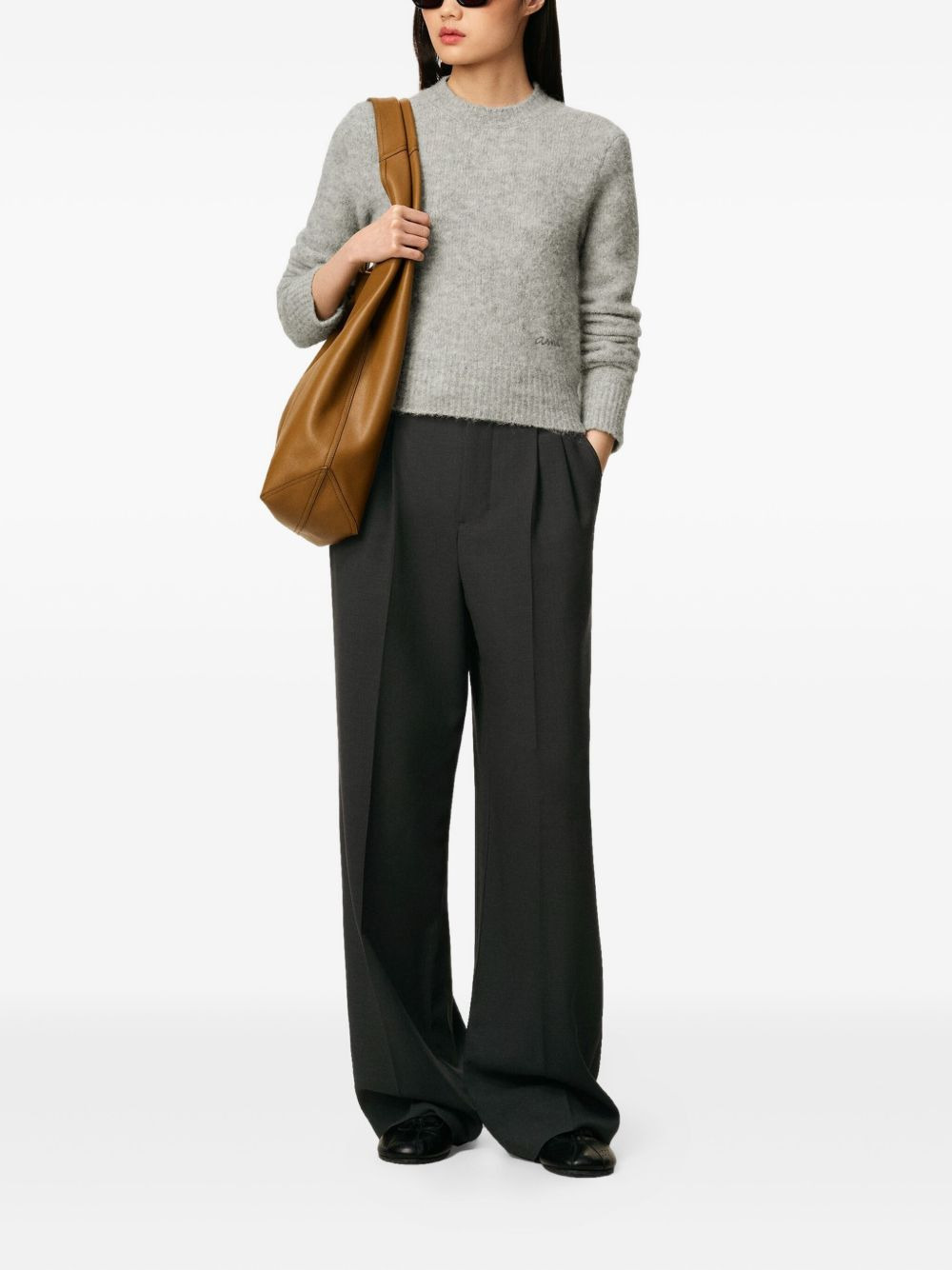 Ami Paris Women High-Waisted Trousers - 4
