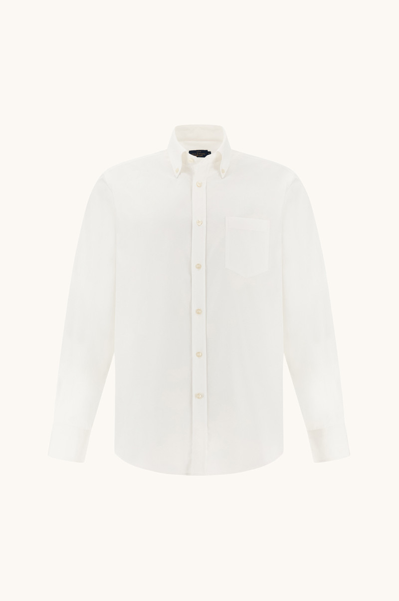 COTTON POPLIN SHIRT SOFFIO - 1