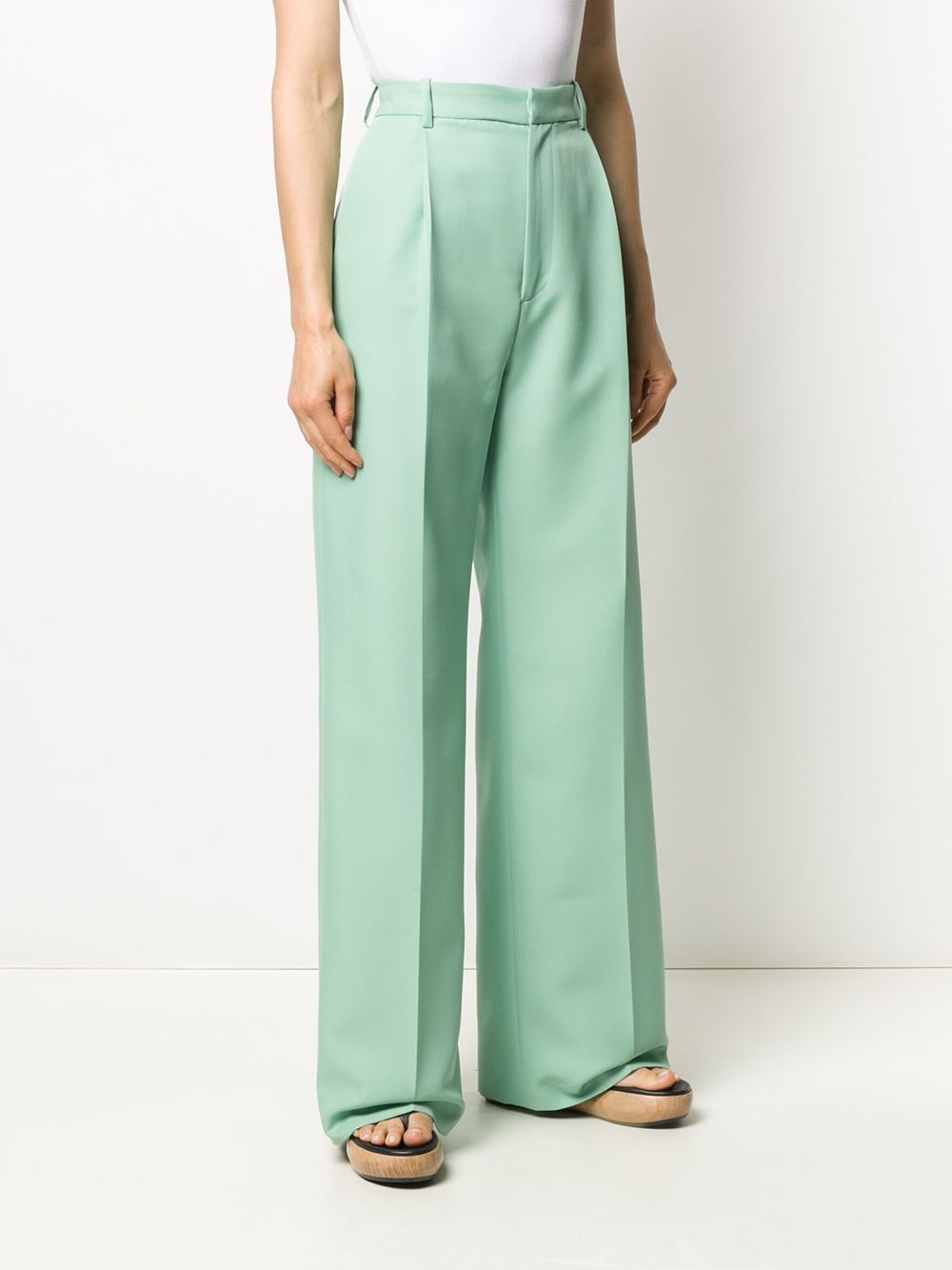 tailored wide-leg trousers - 3