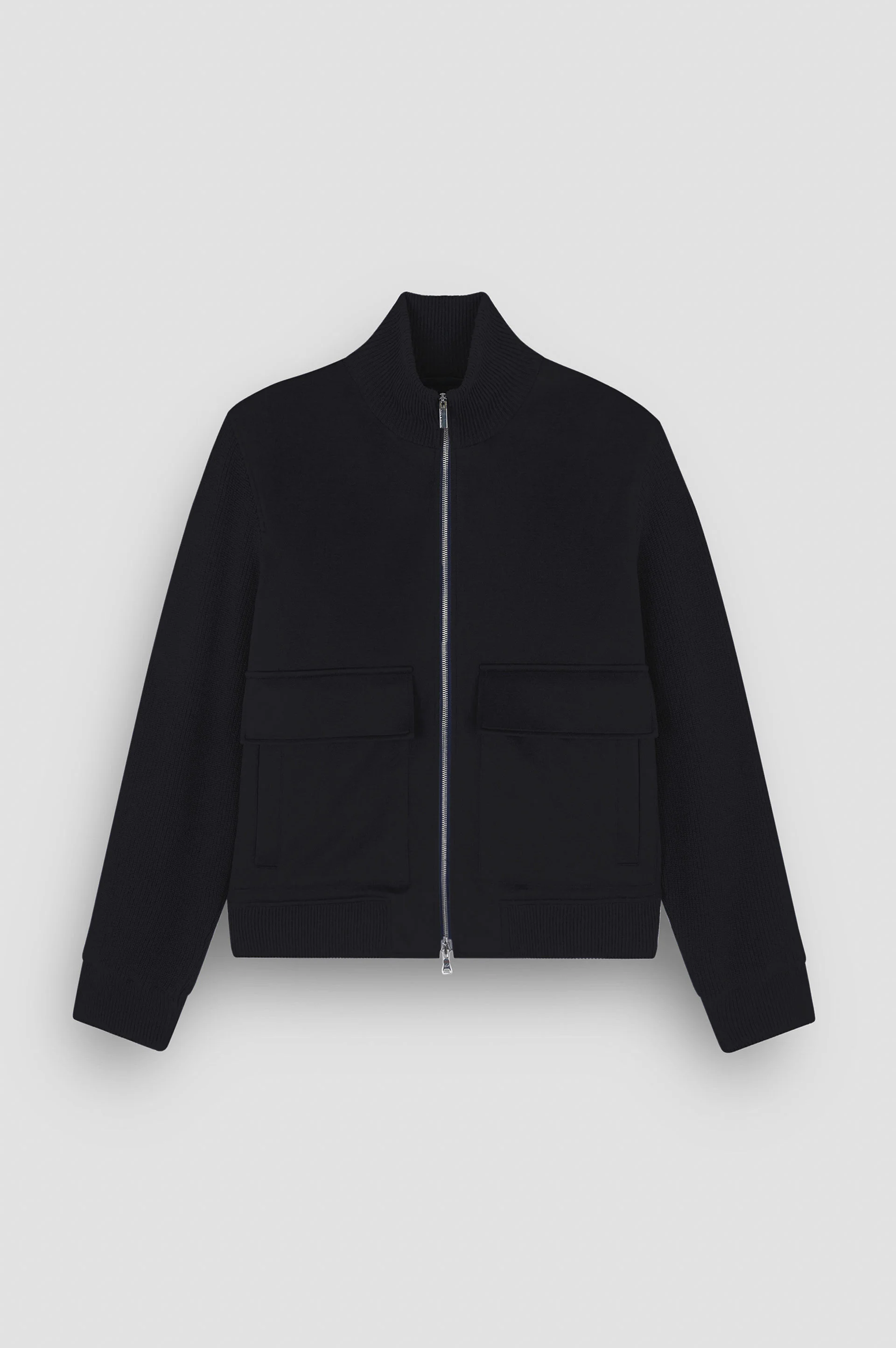 WOOL AND CASHMERE HYBRID BLOUSON - 1