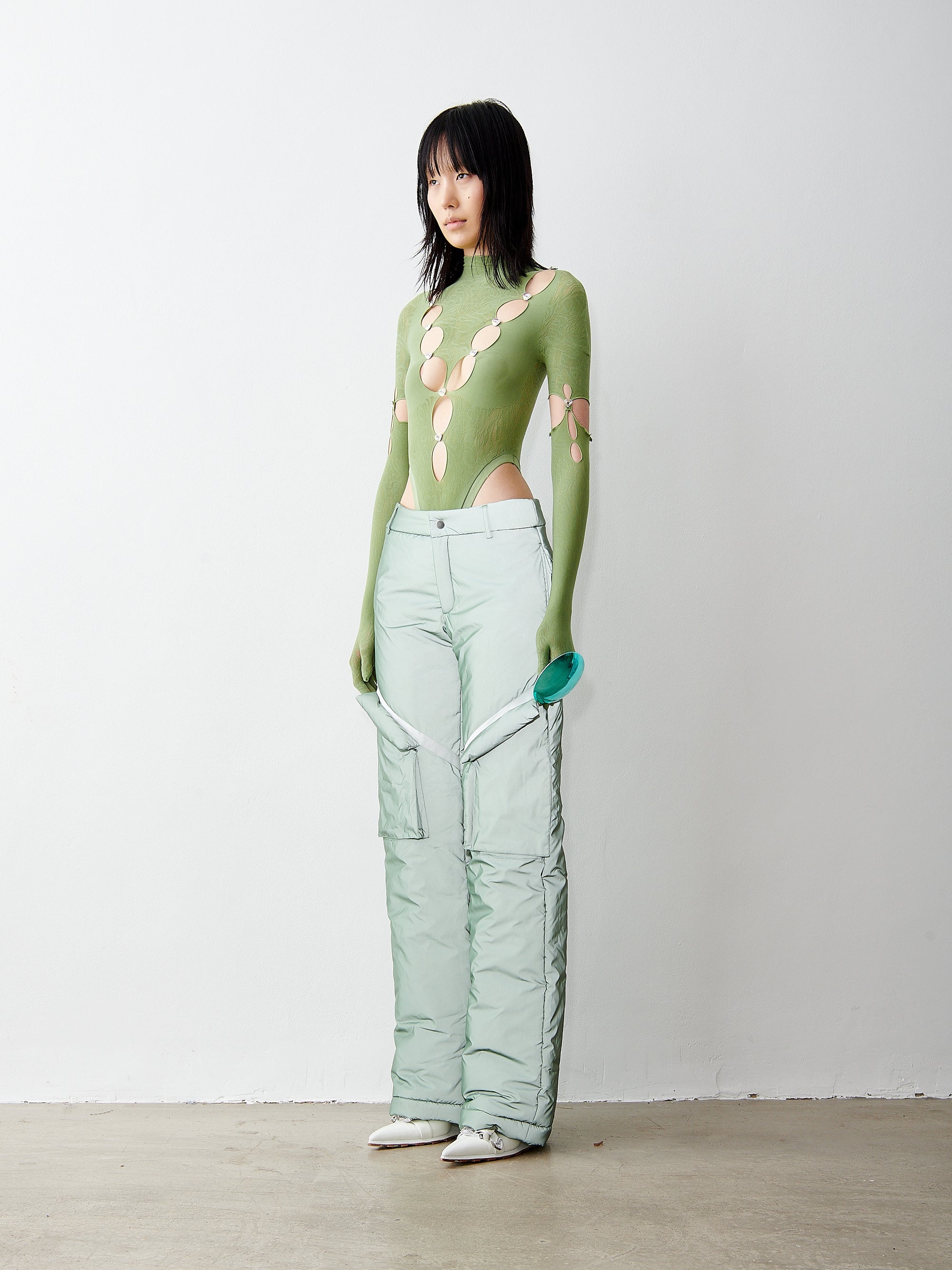 KARINA SKI TROUSERS OLIVE - 3