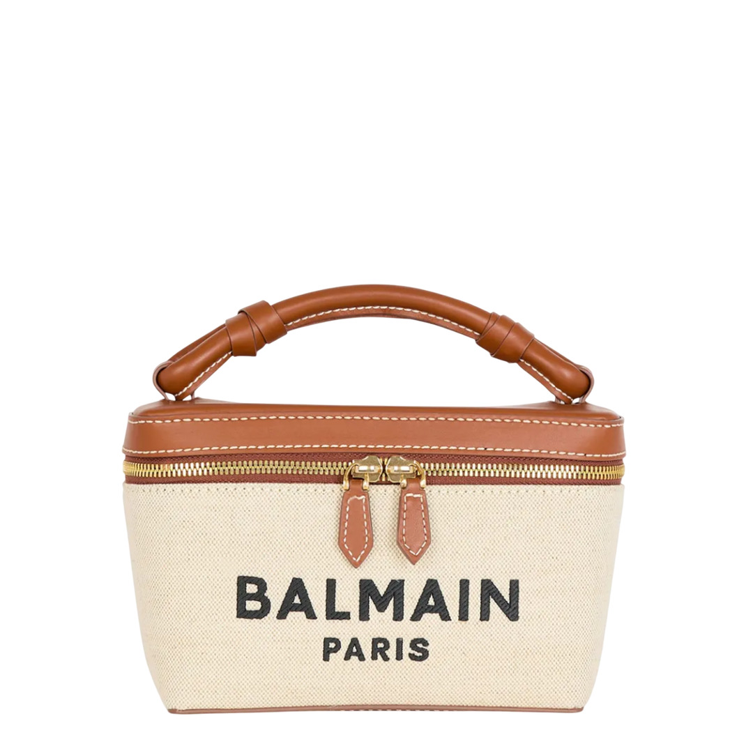 B Army Vanity Case Canvas Logo Bag - 1