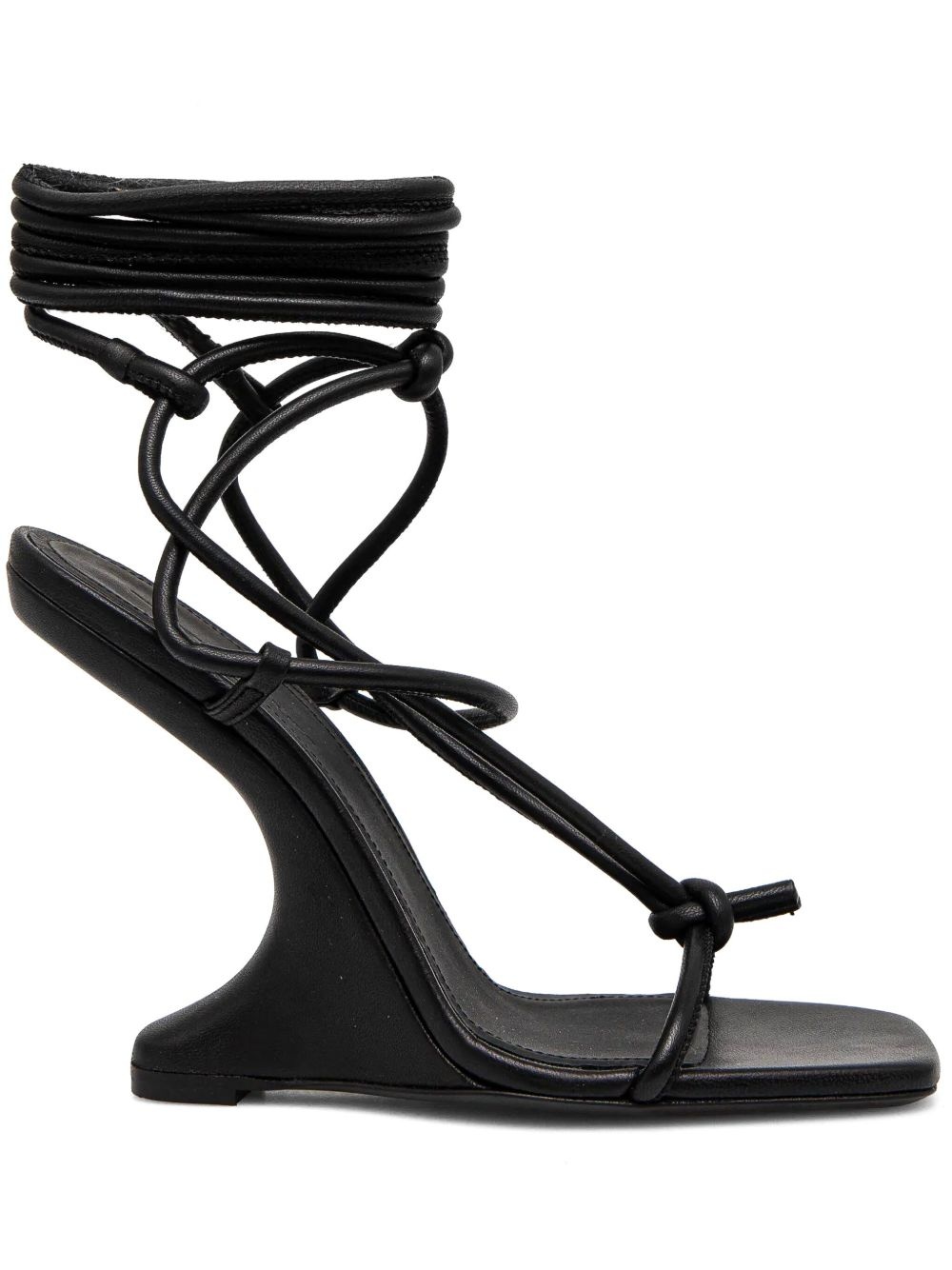 110mm sculpted heel sandals - 1