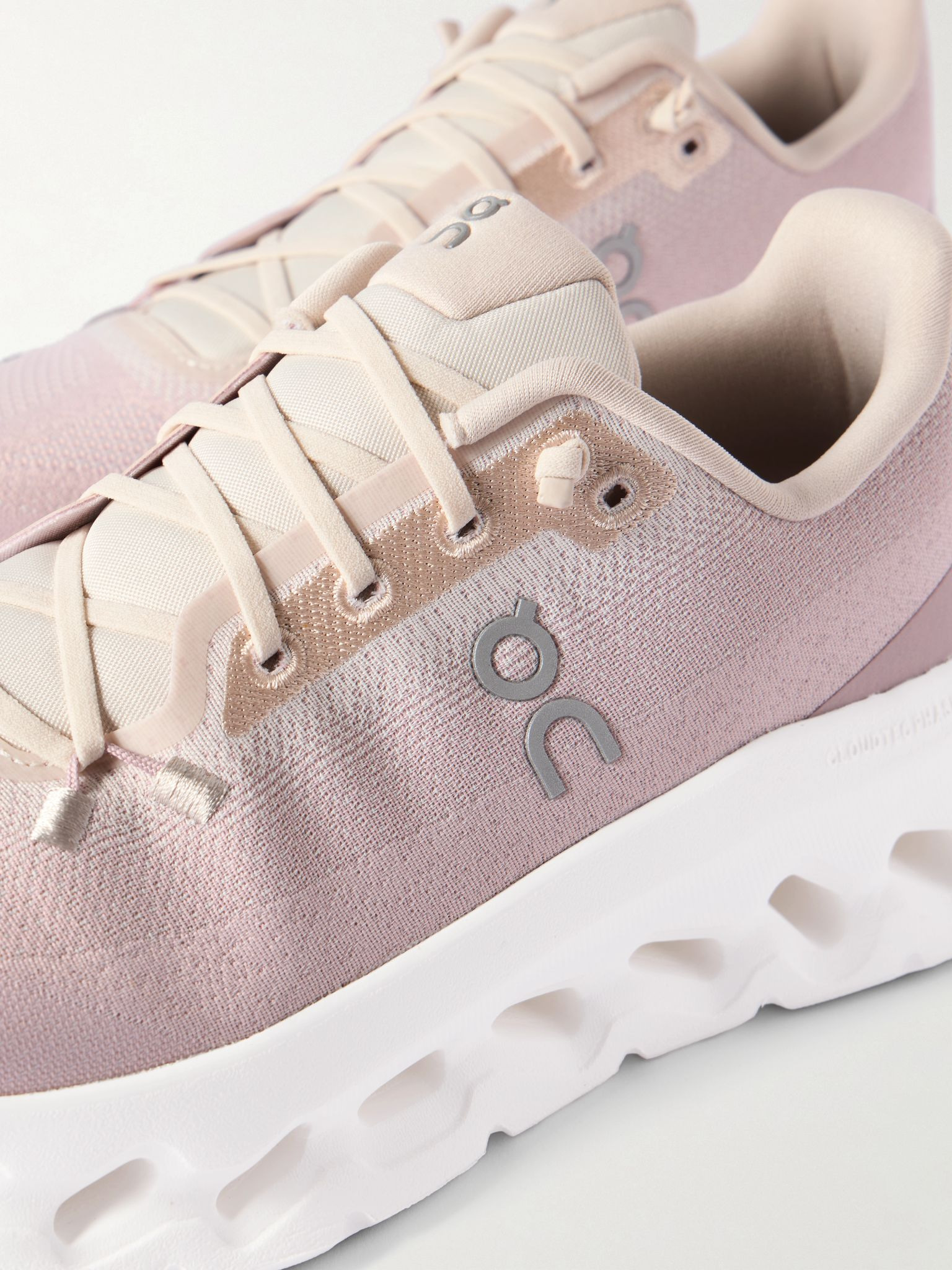 Cloudtilt stretch recycled-knit sneakers Lilac - 4