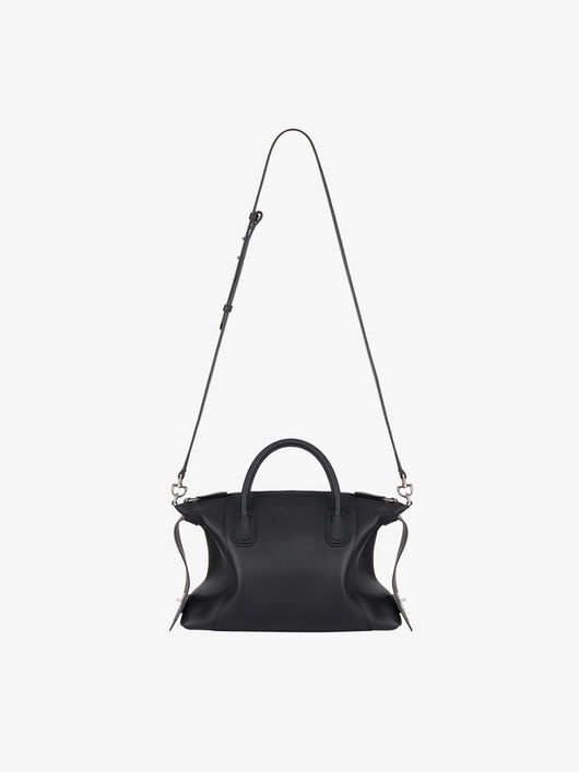 SMALL ANTIGONA SOFT BAG IN SMOOTH LEATHER - 3