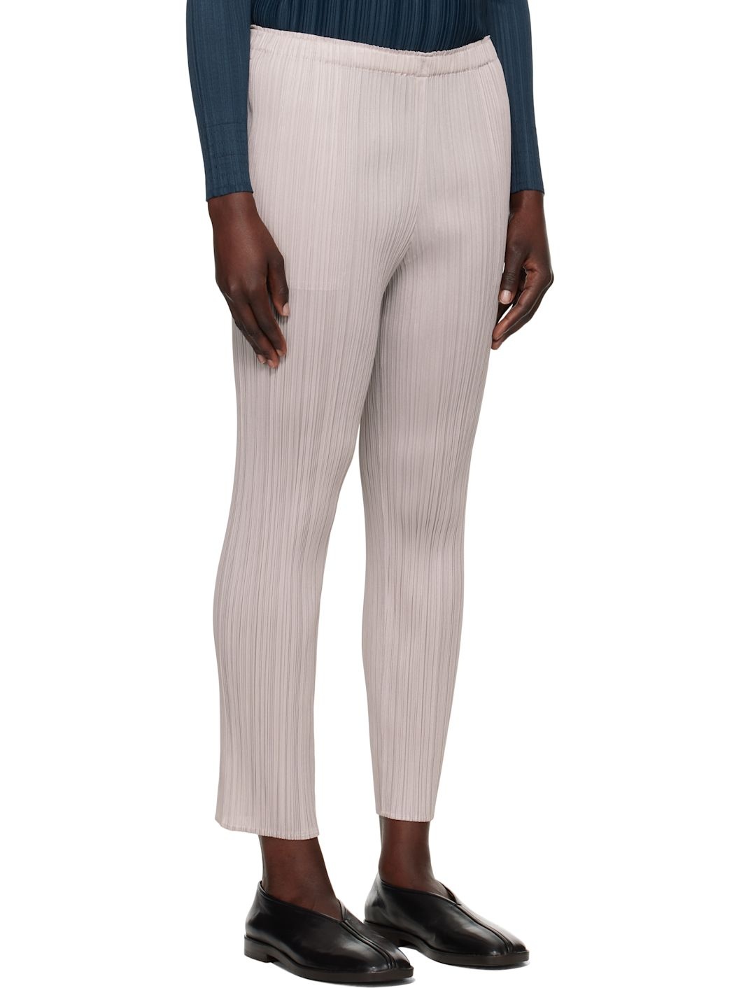 Gray New Colorful Basics 4 Trousers - 2