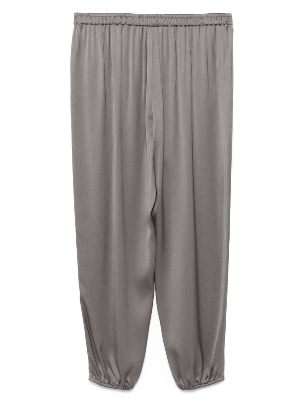 silk tapered trousers - 2