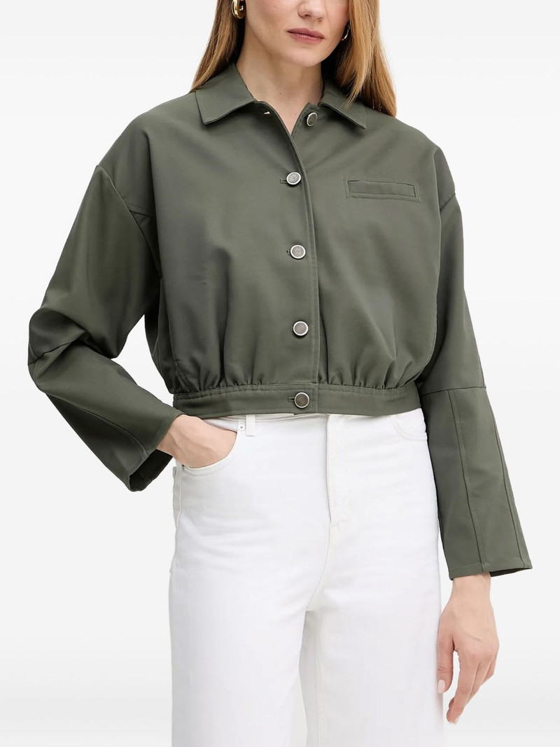 GUESS USA button-fastening cinched jacket outlook