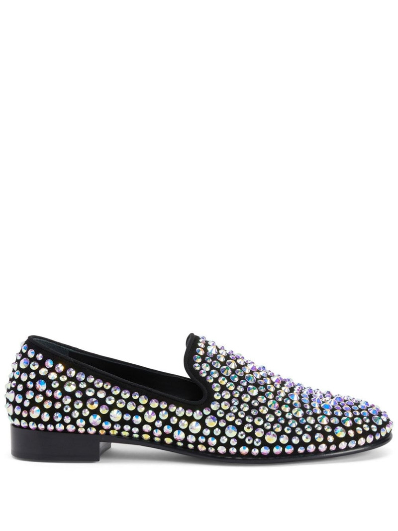 Marvin Caleido crystal-embellished loafers 1
