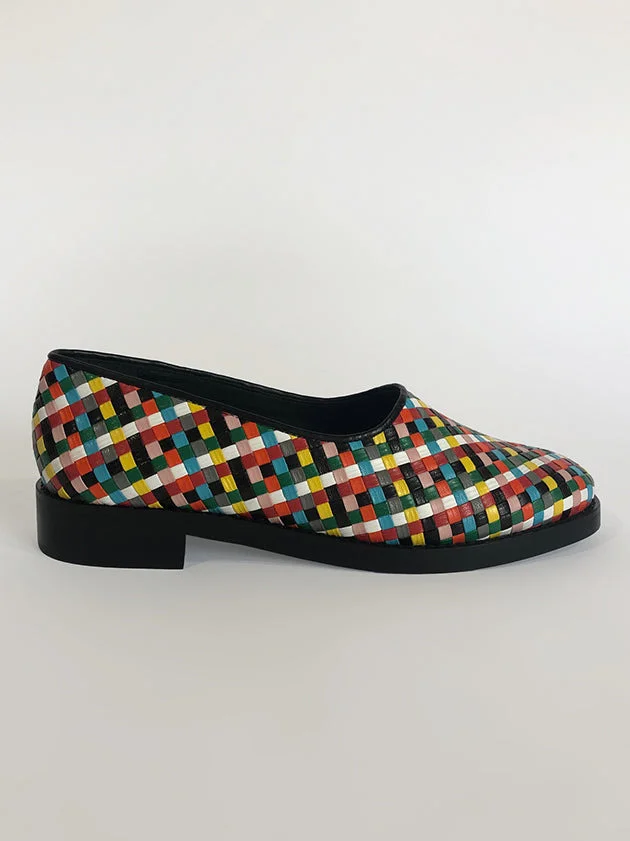 woven glove shoe - 1