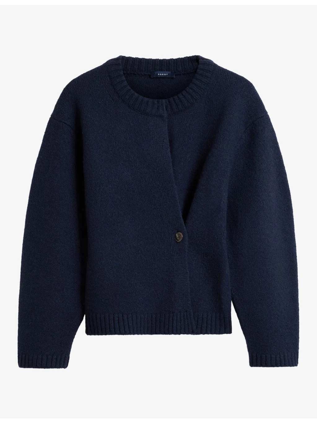 Galileo Crossover Merino Wool-Blend Cardigan - 1