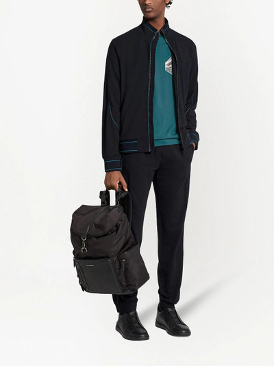 Z Zegna contrast-trim track pants outlook