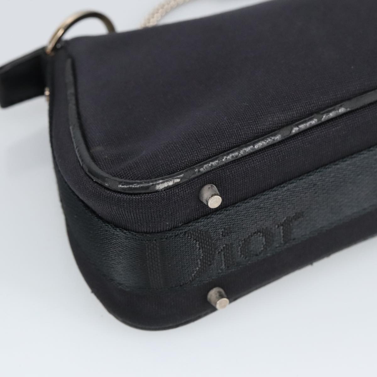 DIOR Hand Bag Canvas Black - 15