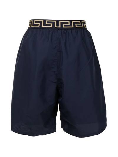 VERSACE Greca waistband swim shorts outlook