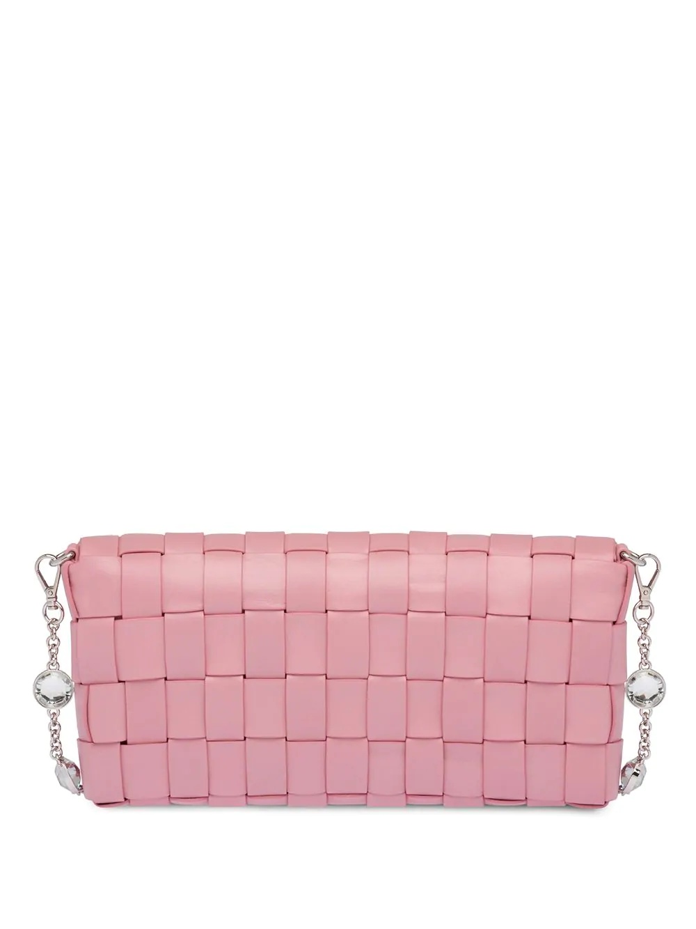 crystal-embellished shoulder bag - 3