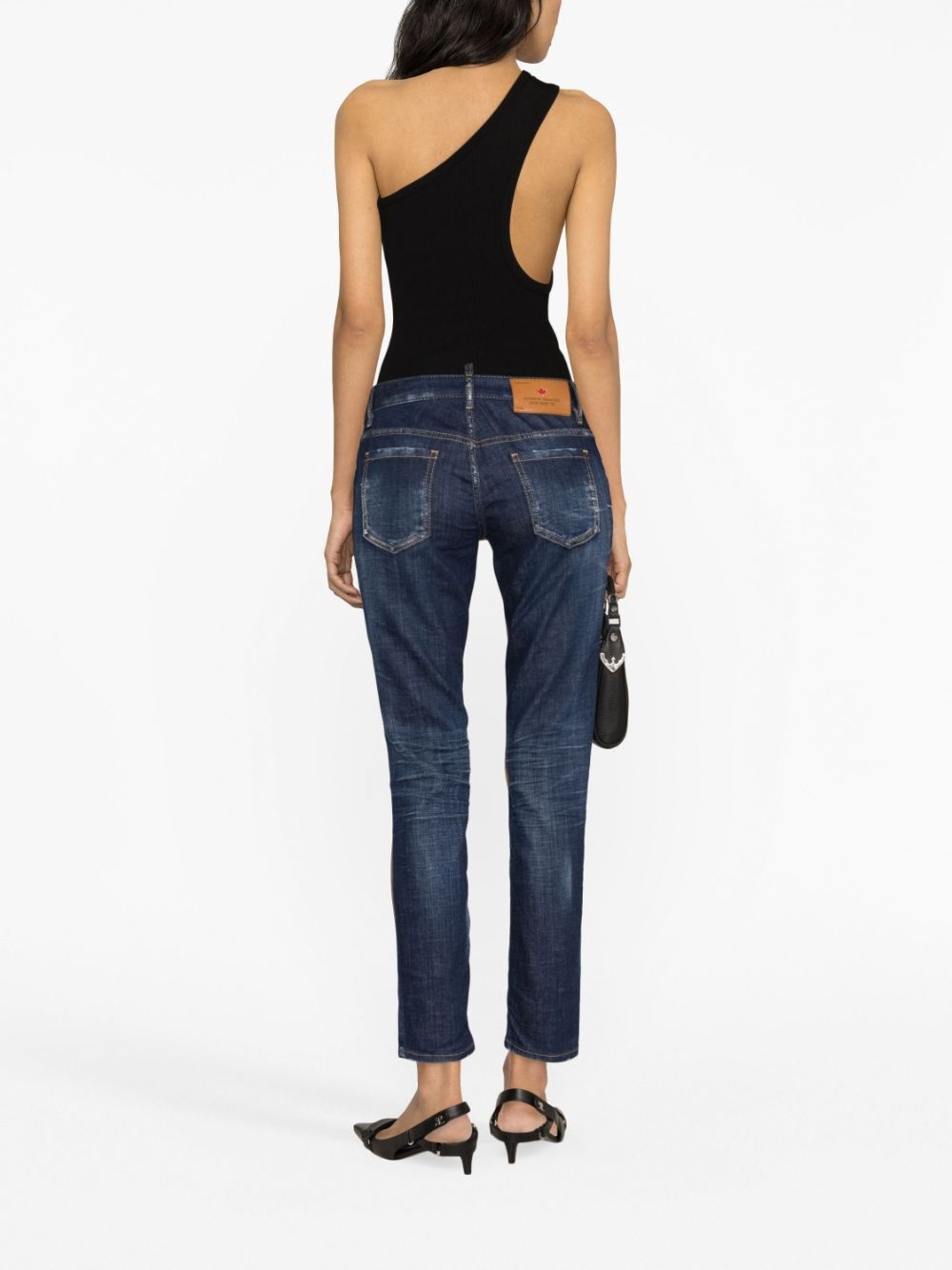 low-rise skinny jeans - 4