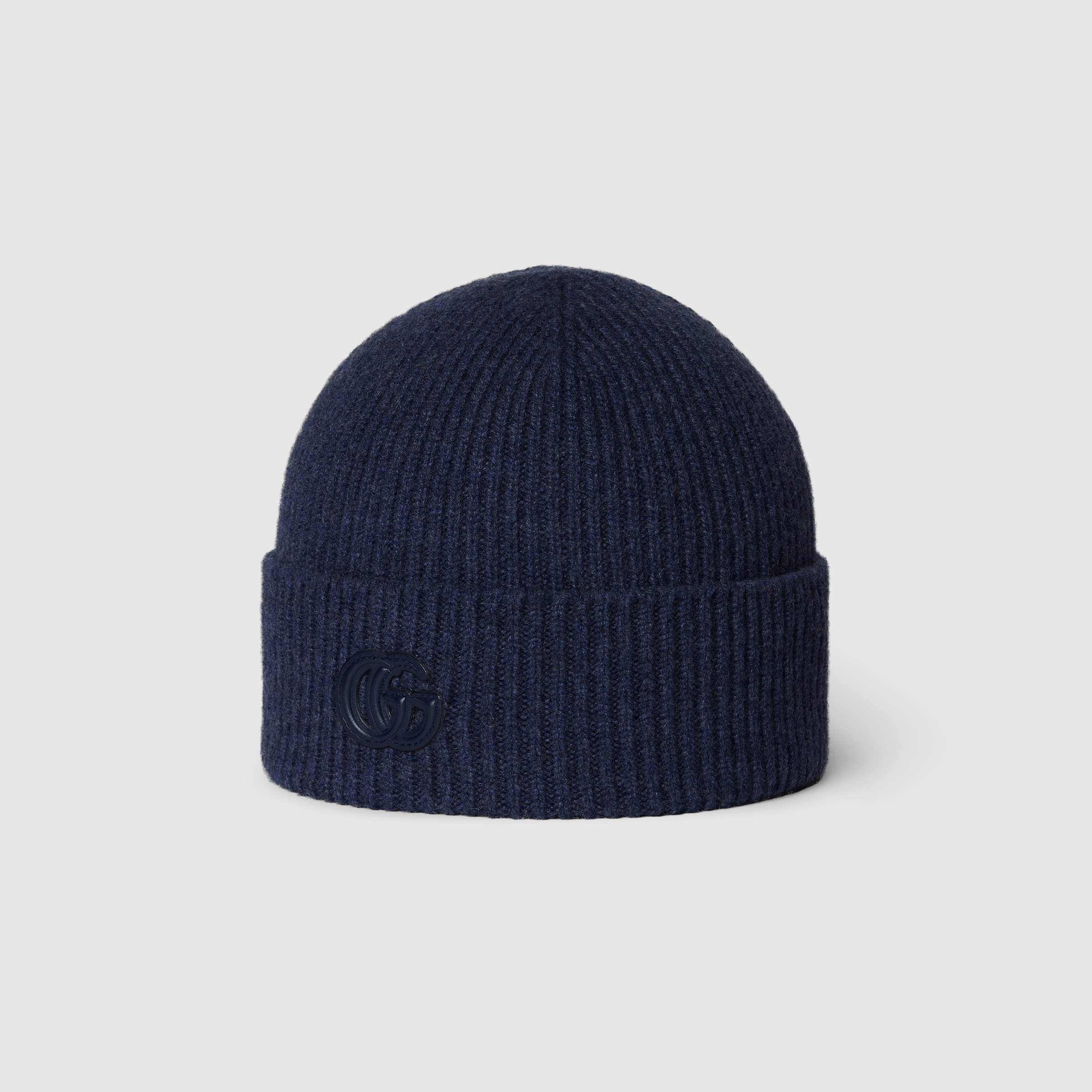 Cashmere hat with patch - 2