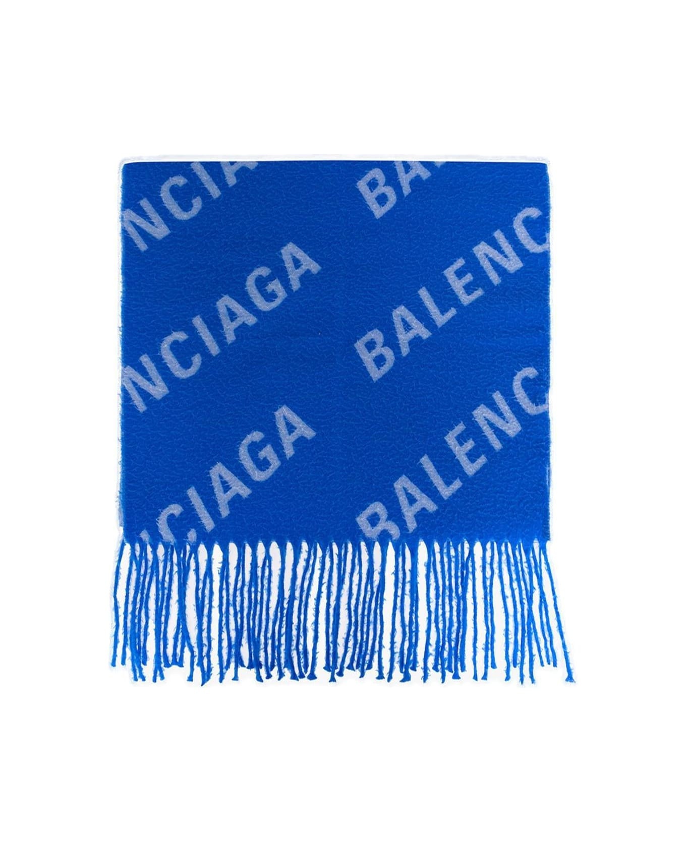 All-over Logo Embroidered Scarf - 2