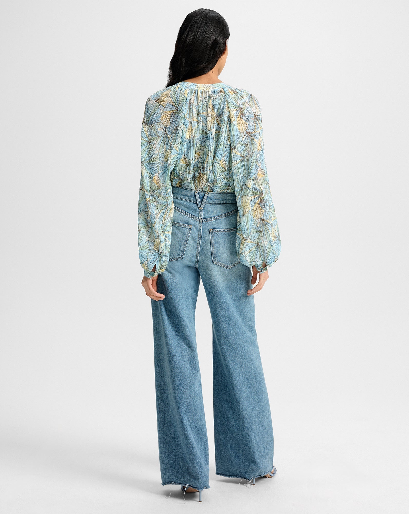 FENNEL PLEATED BLOUSE - 2