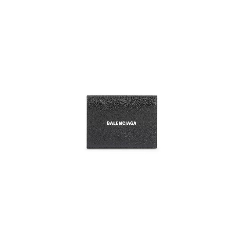 Men's Cash Bifolded Card Holder in Black/white 1