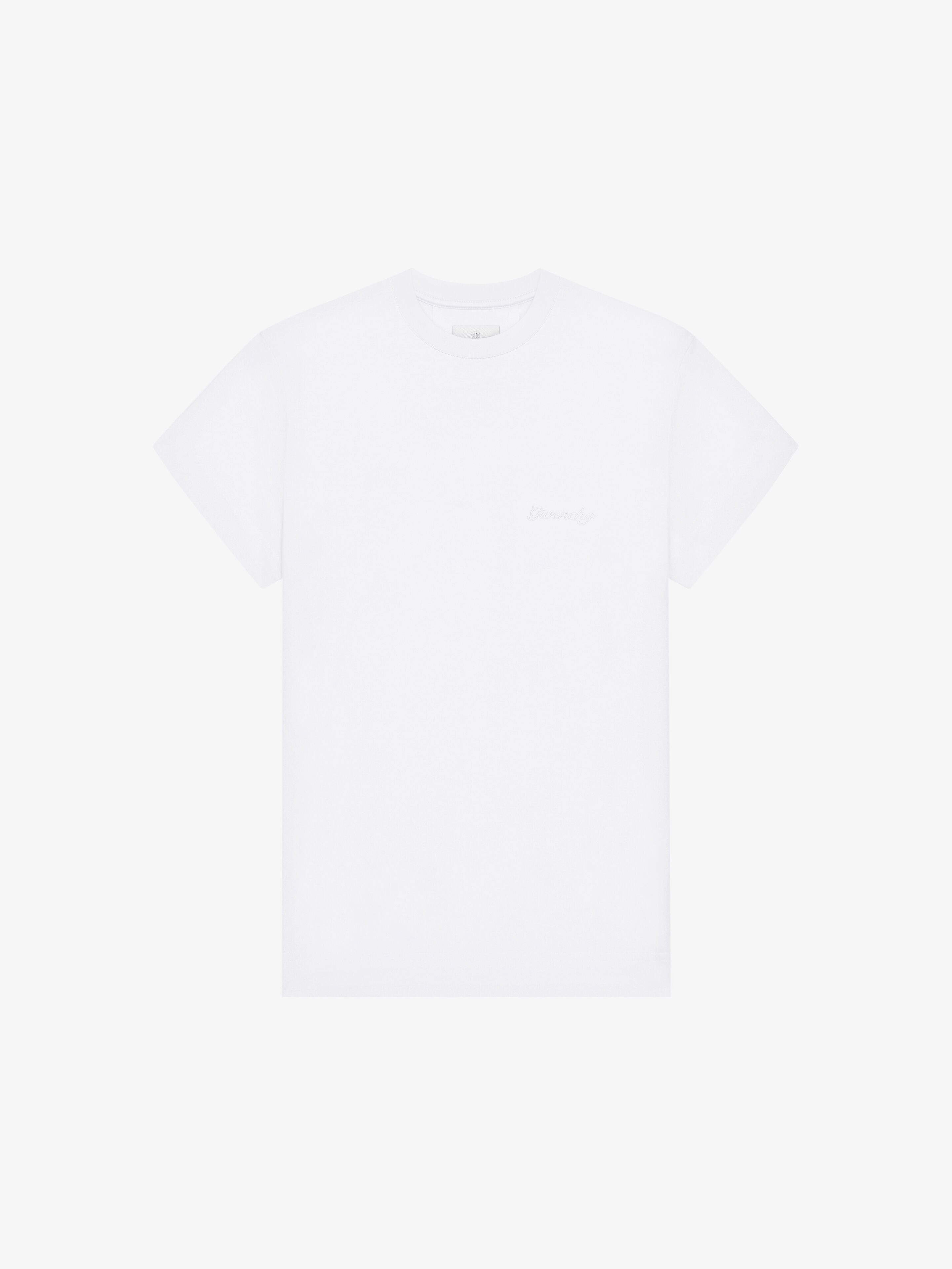 GIVENCHY SLIM FIT T-SHIRT IN COTTON - 1