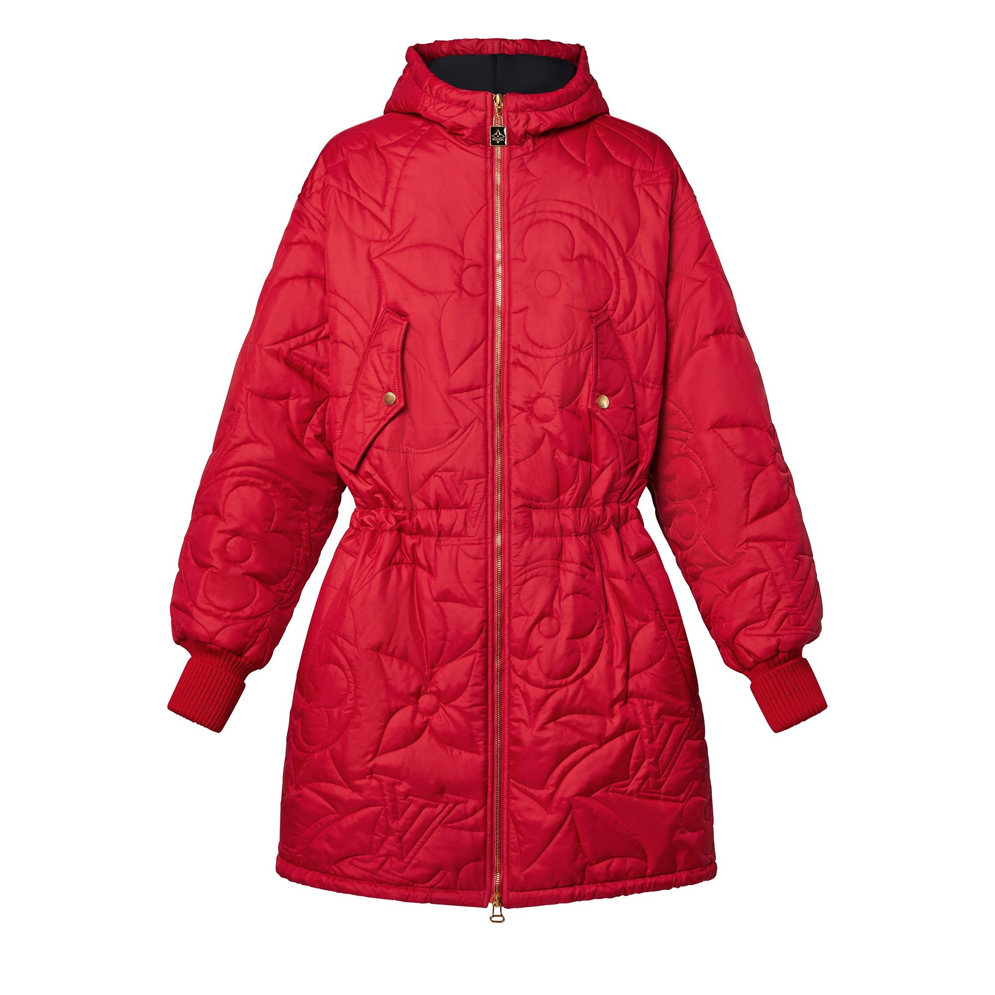 Quilted Monogram Long Parka - 1
