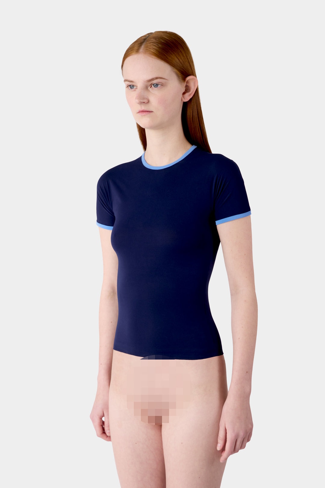 SUPER STRETCH T-SHIRT / dark blue - 3