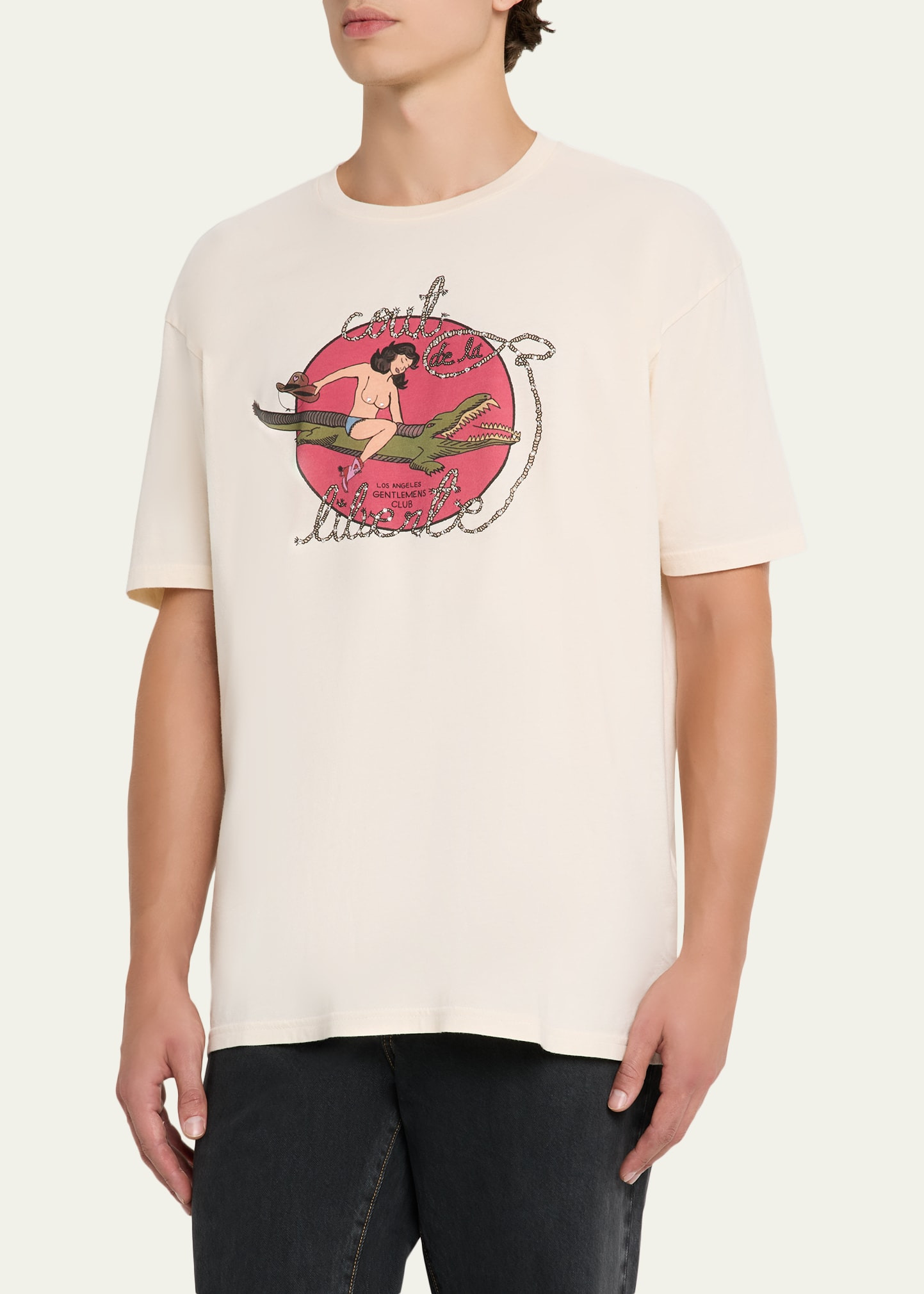 Men's La Gentleman's Club Graphic T-Shirt - 4