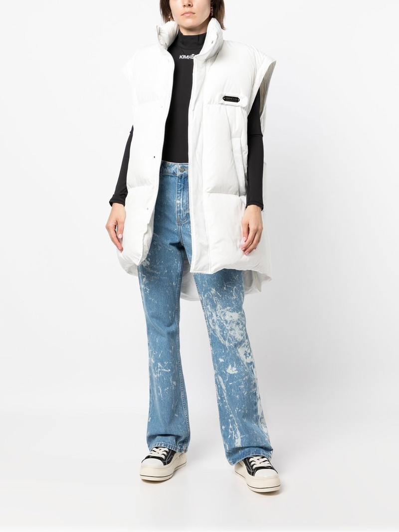 logo-plaque puffer jacket 6