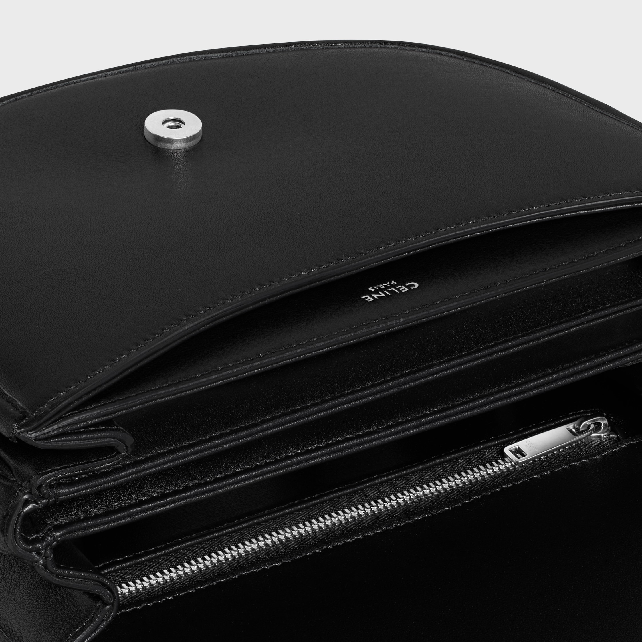 MEDIUM BESACE TRIOMPHE in SUPPLE NATURAL CALFSKIN - 4