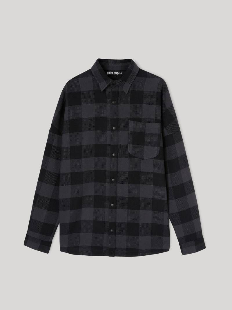 큐비드 로고 CHECKED SHIRT 1