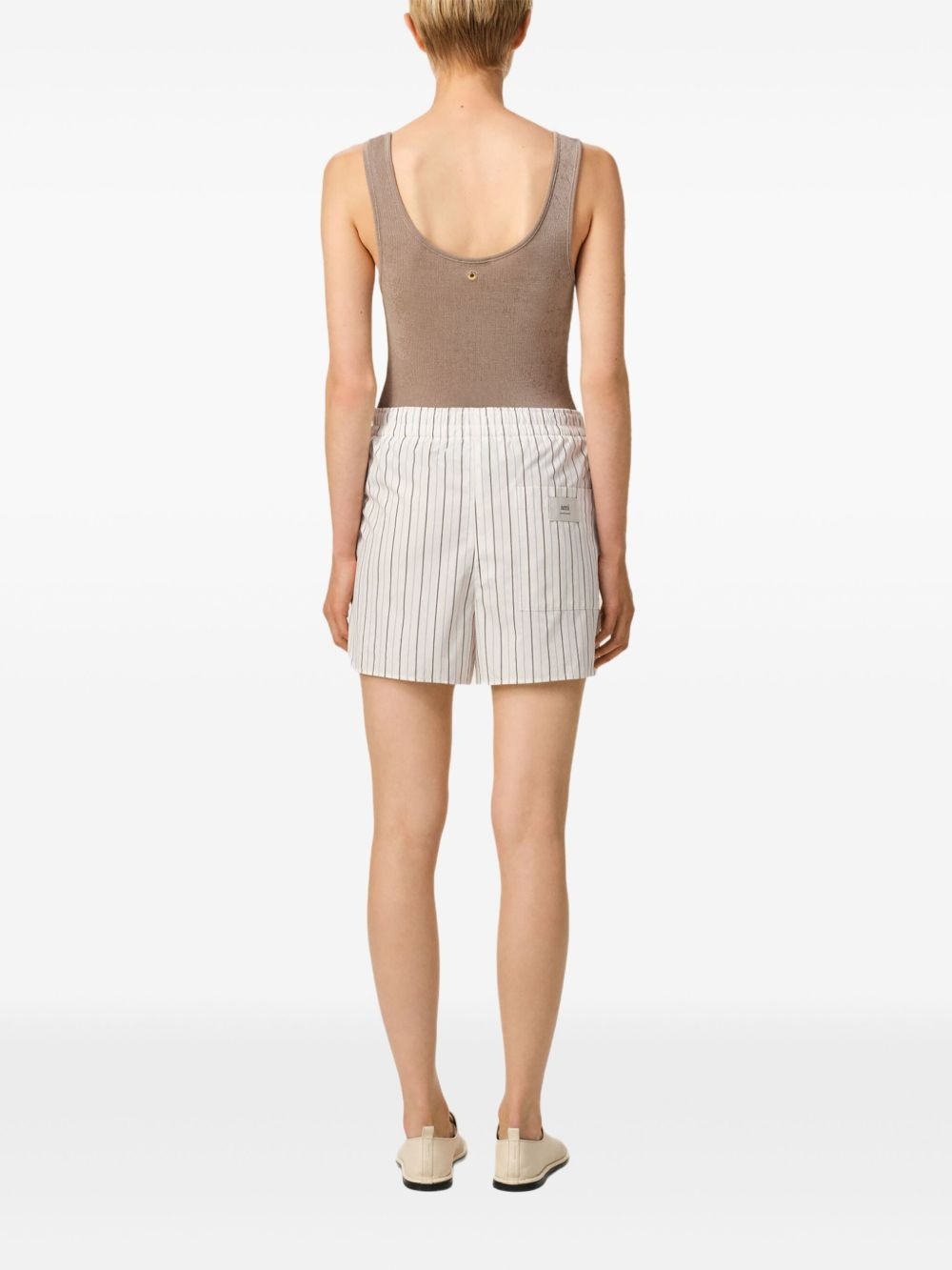 striped shorts - 5