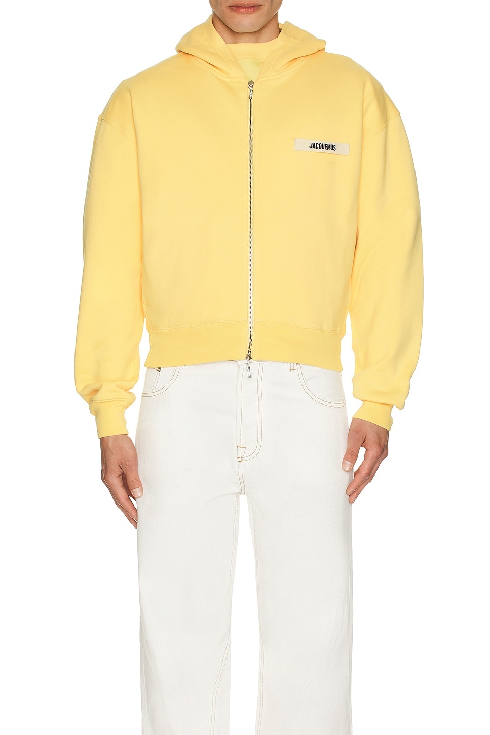 Le Hoodie Zip Gros Grain - 4