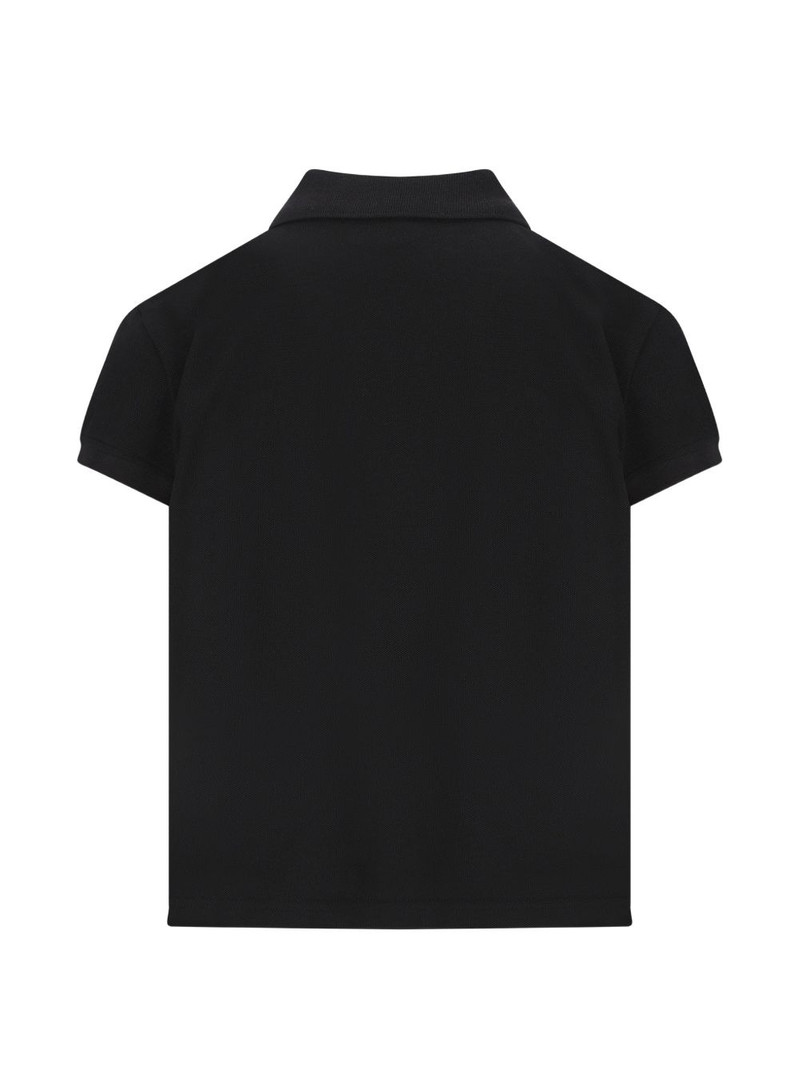 BALENCIAGA logo-embroidery polo shirt outlook