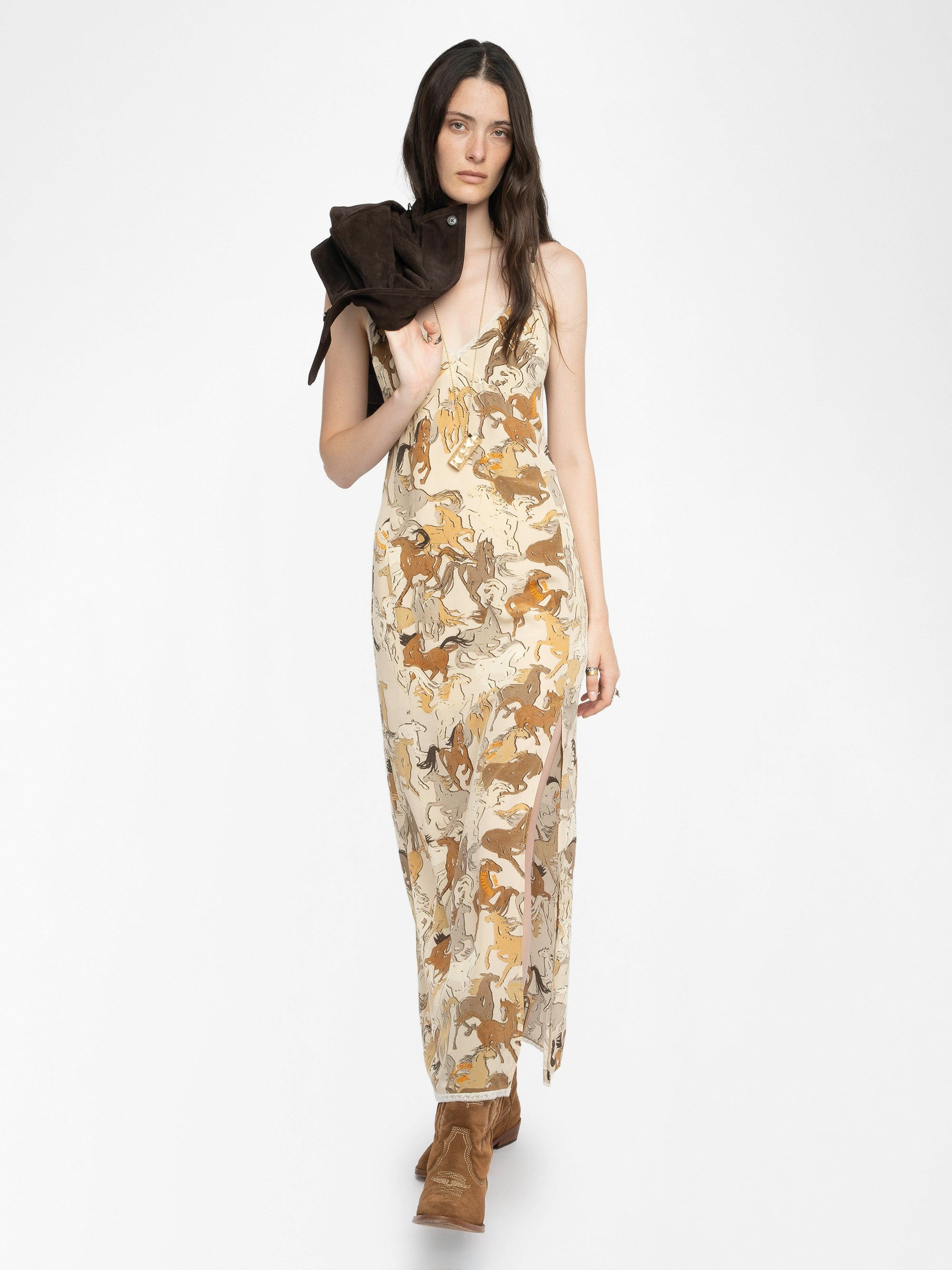 Ramelil Silk Dress - 5