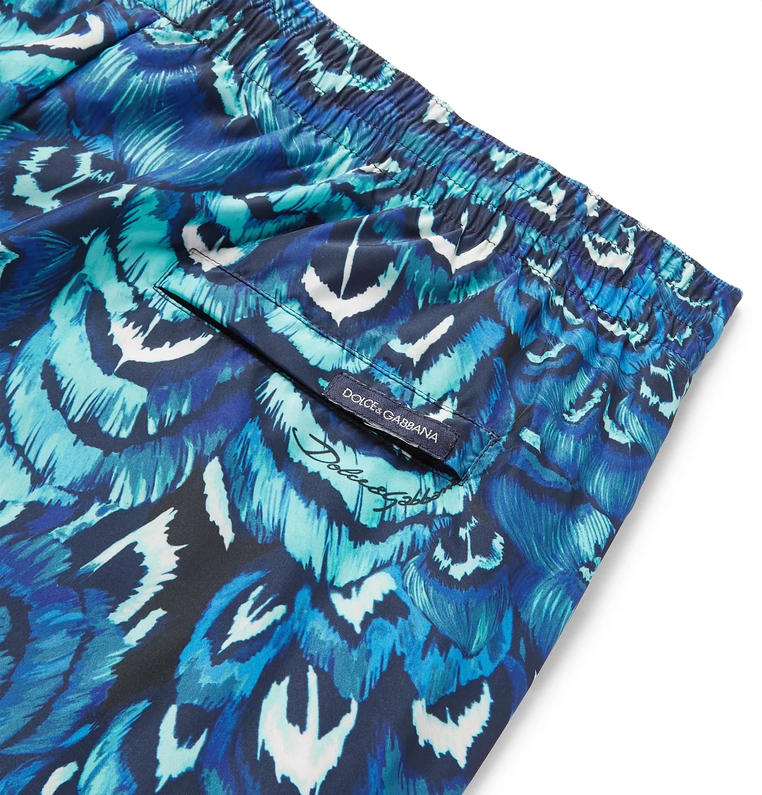 Slim-Fit Short-Length Printed Swim Shorts - 4