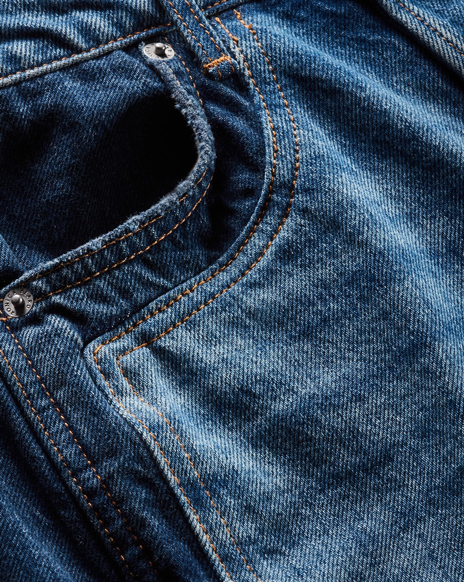 TAYLOR TWO-TONE WIDE-LEG JEAN - 5