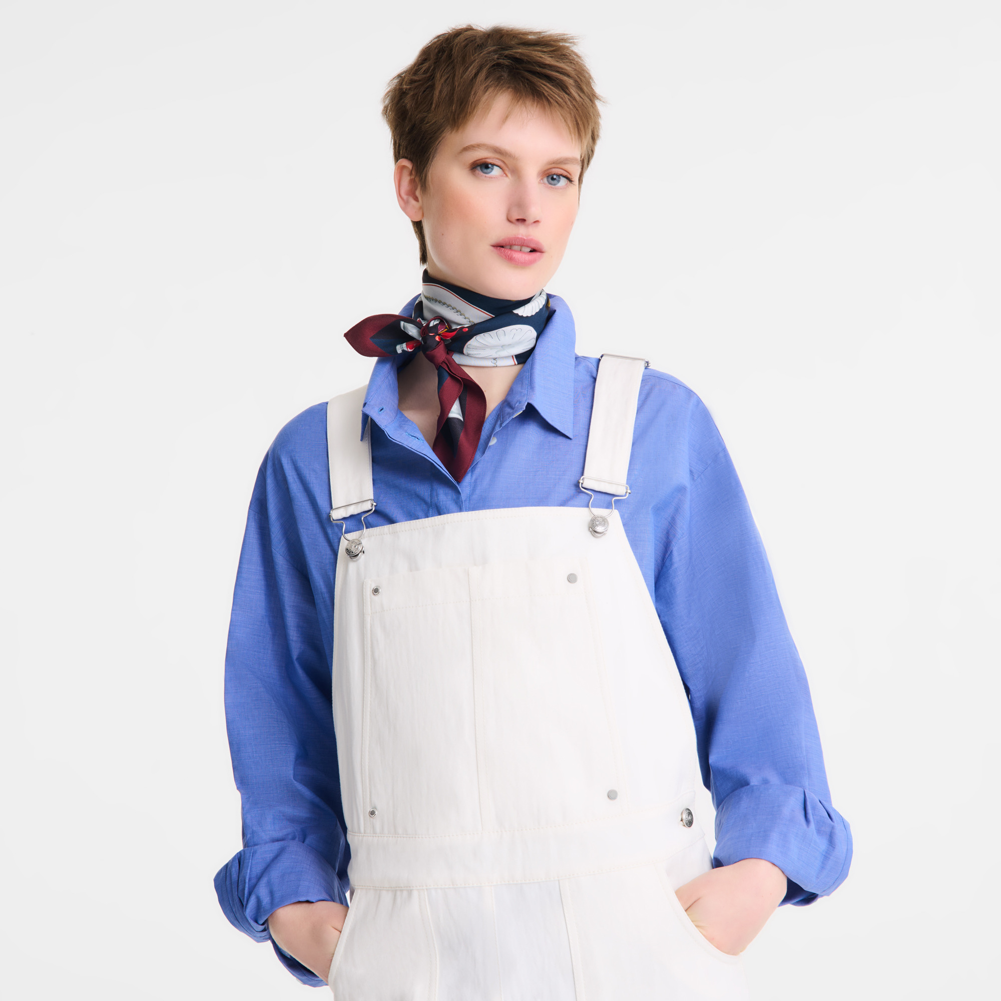 Jumpsuit Ecru - Cotton - 4