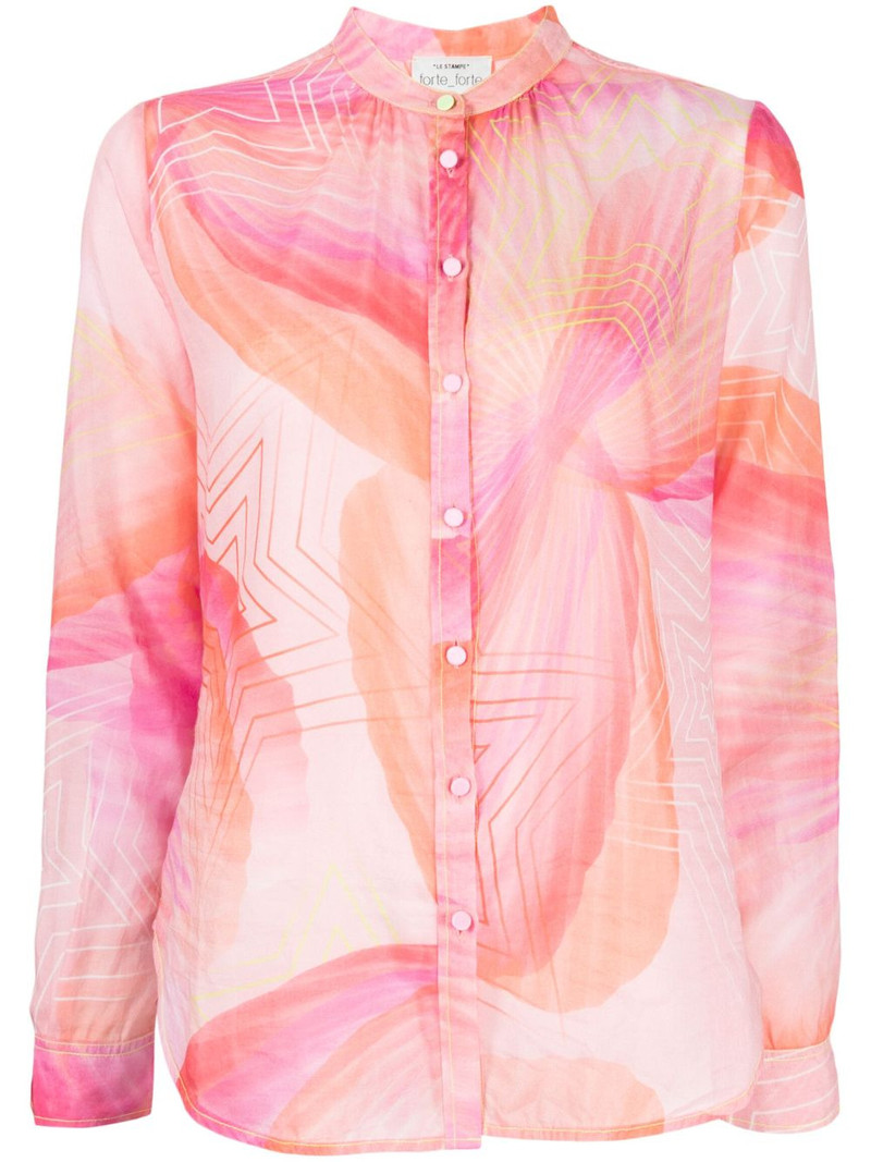 star-print long-sleeve shirt 1