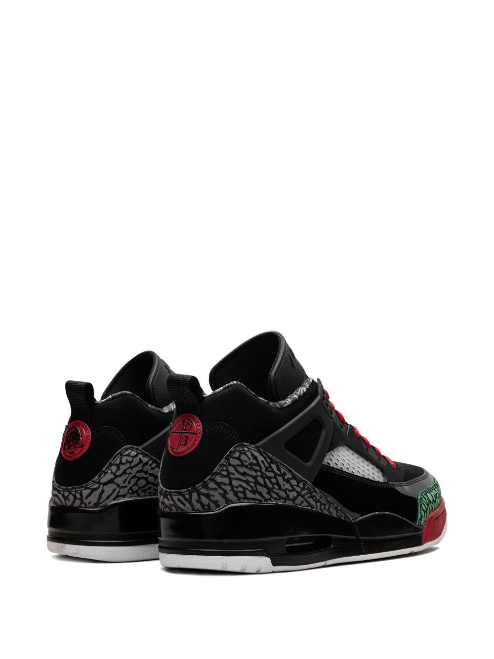 Spizike Low OG "Black/Varsity Red" sneakers - 3