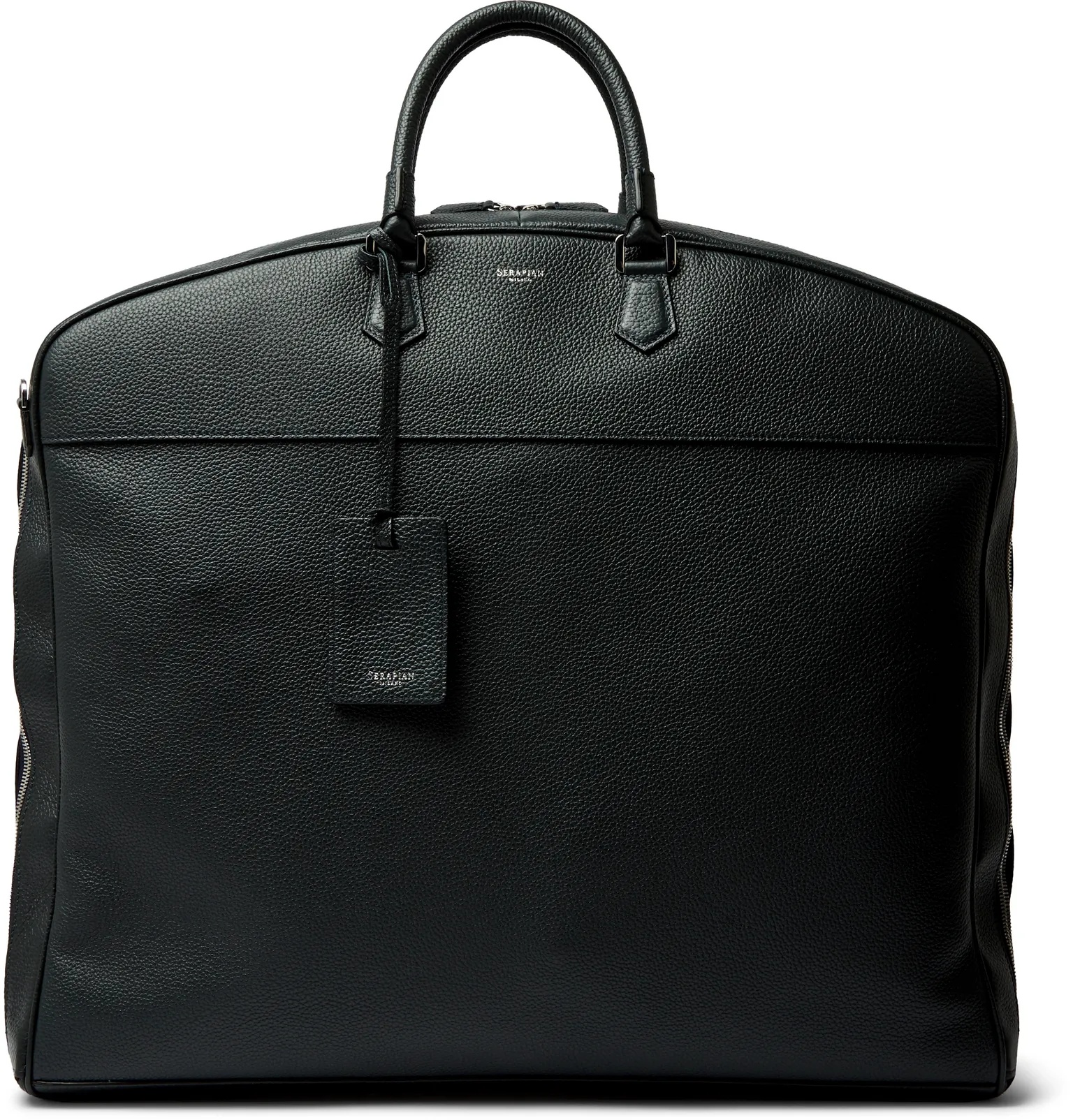 Full-Grain Leather Garment Bag - 1