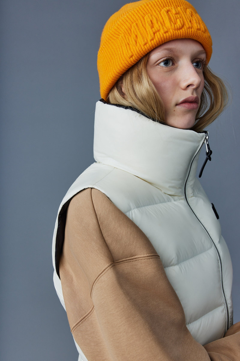 CHAYA lustrous light down vest for ladies 5